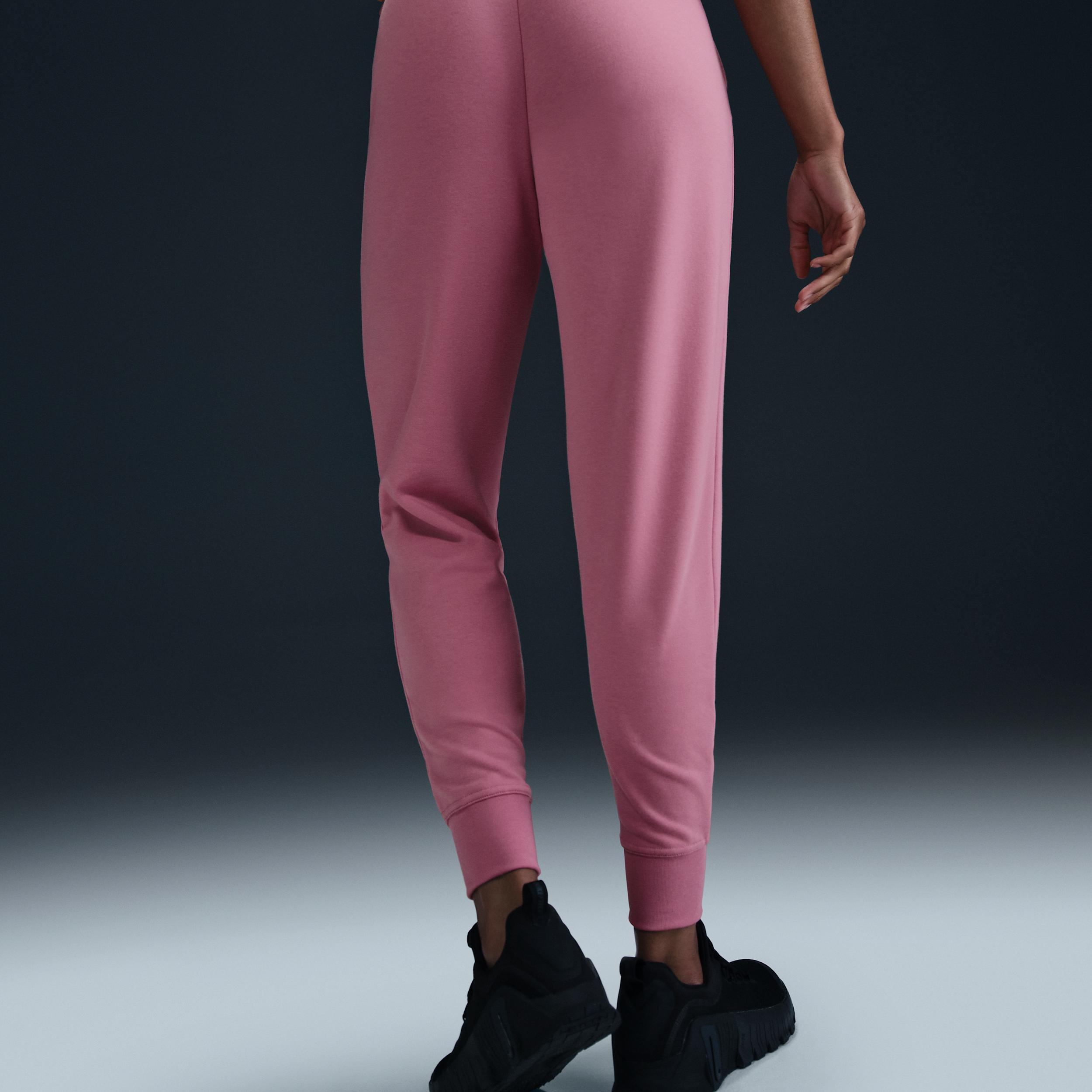 Nike Women's Dri-FIT One High-Waisted 7/8 French Terry Jogger Pants Product Image