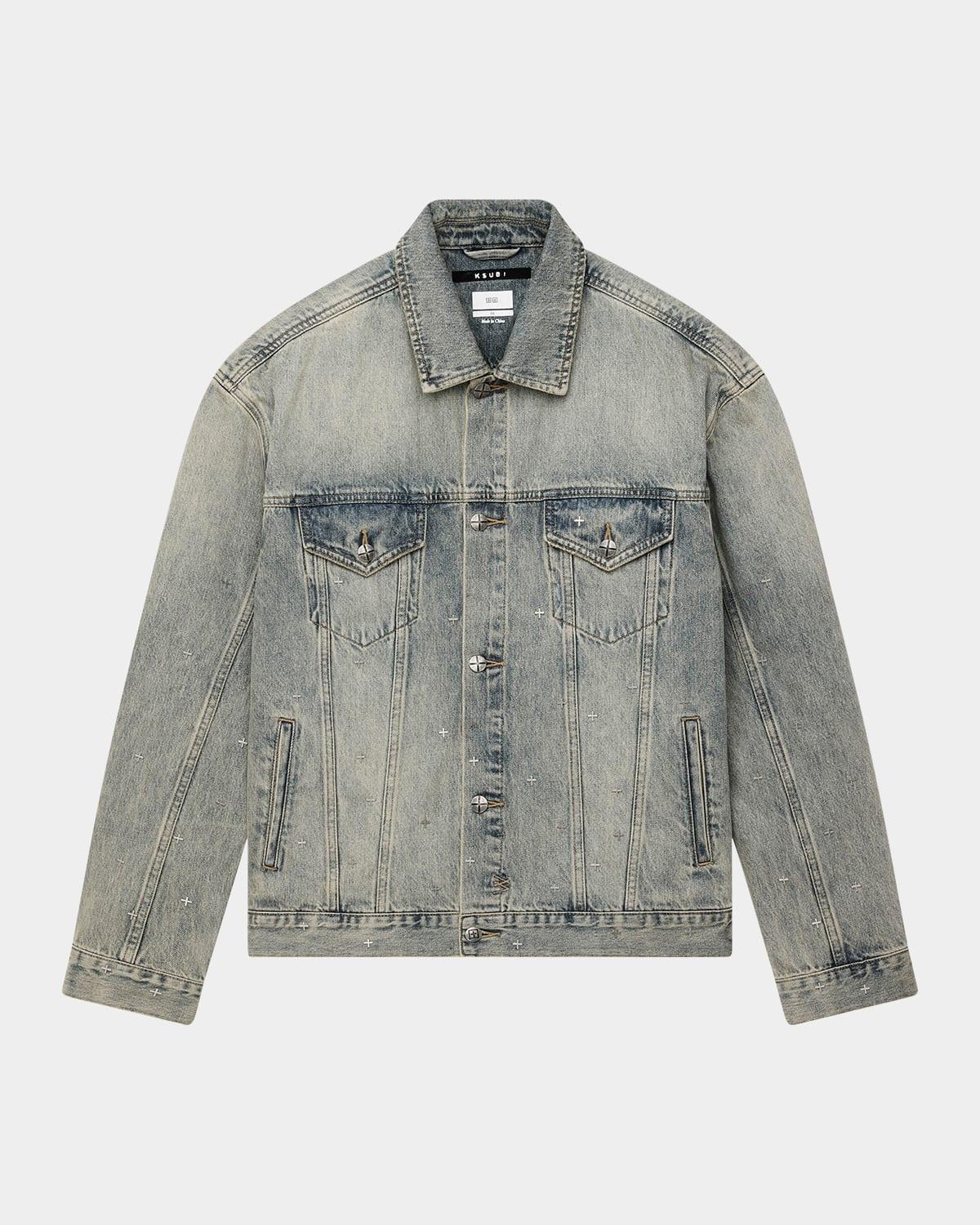 Mens Oh G Denim Trucker Jacket Product Image