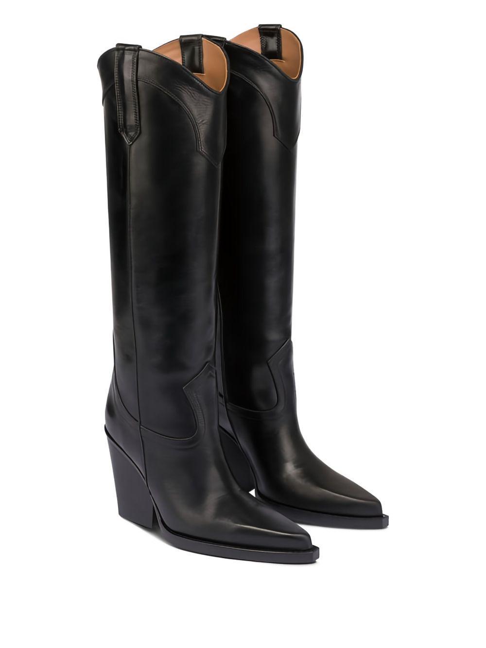 El Dorado calf leather pointed-toe boots Product Image