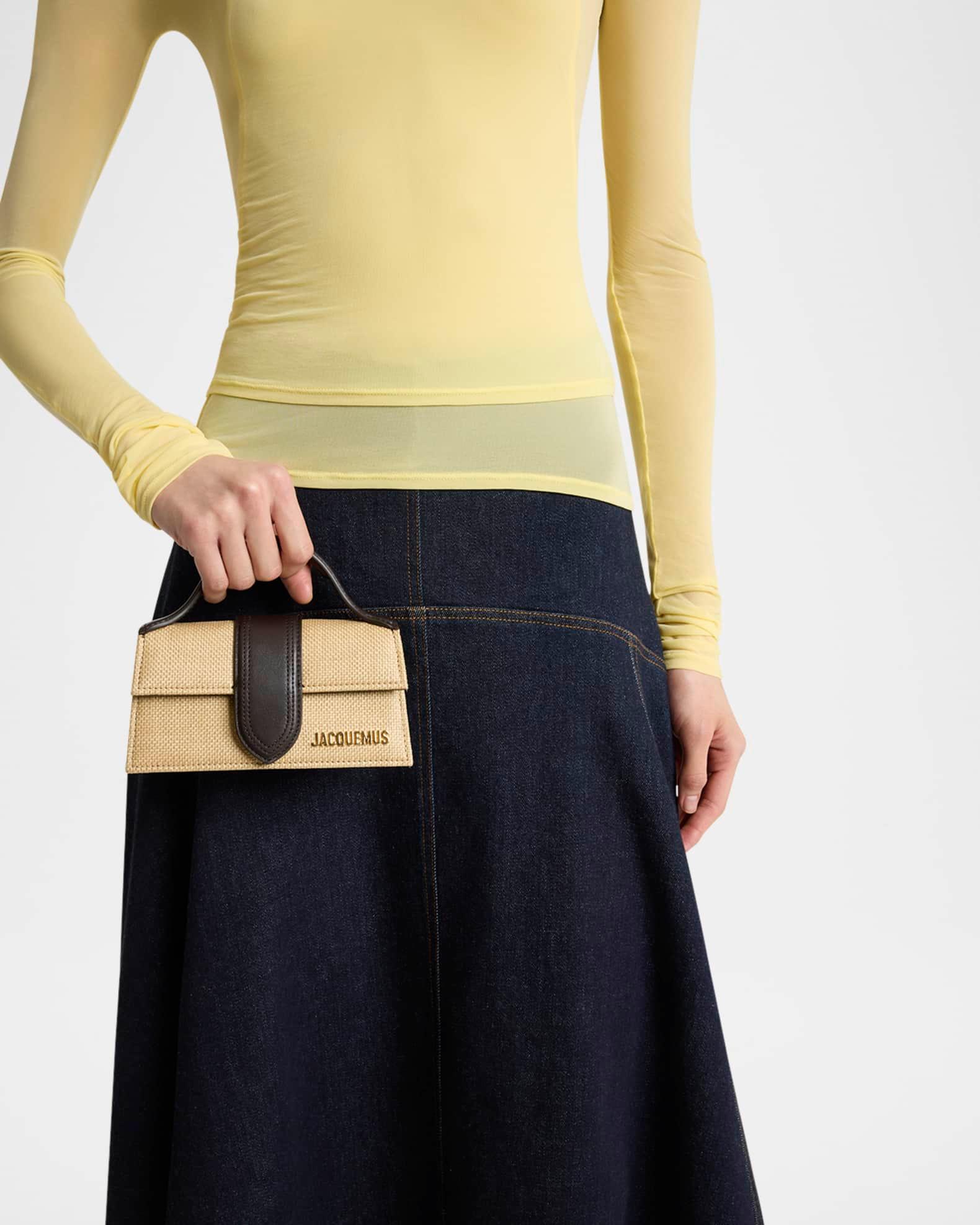 Le Bambino Woven Top-Handle Bag Product Image