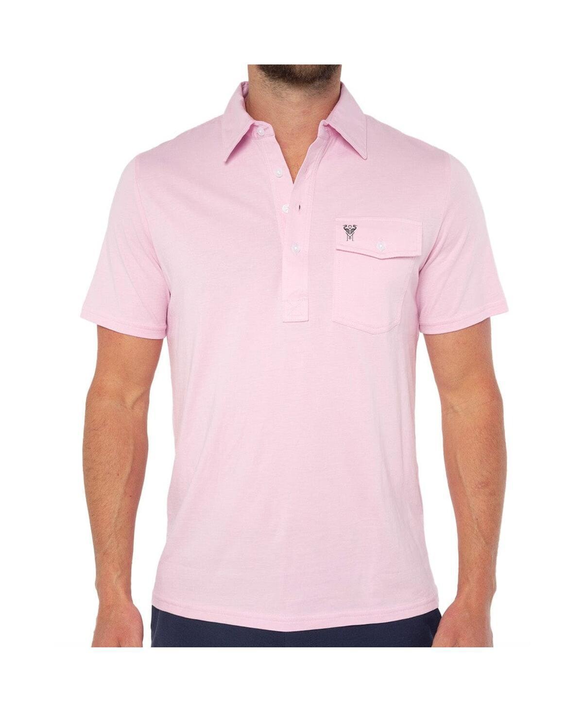 Men's Pink Inter Miami CF Player Polo, Size: Medium, Mls Pink Product Image