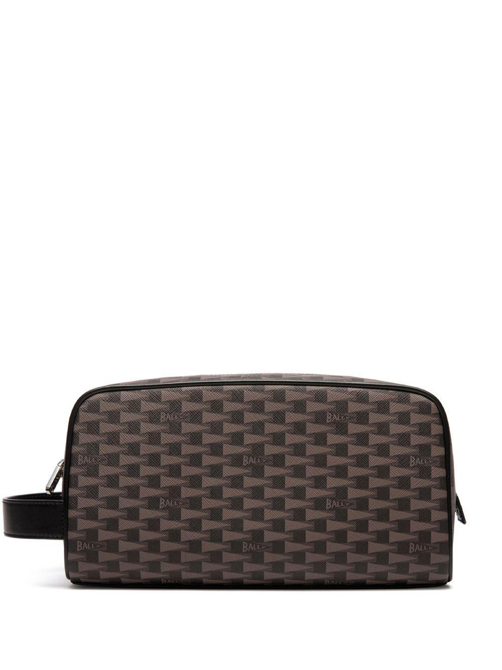 logo-print wash bag  Product Image