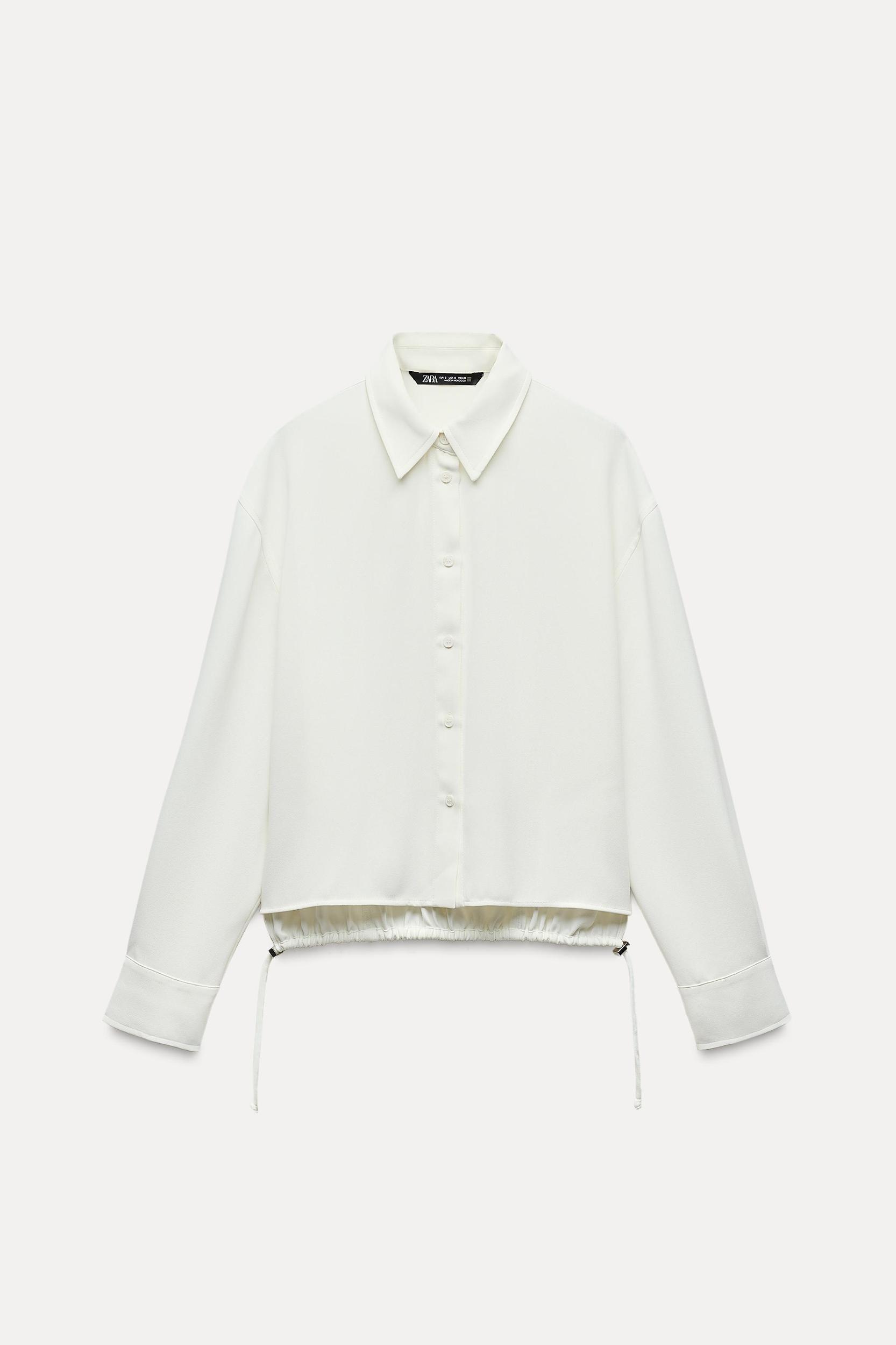 CREPE TIE SHIRT Product Image
