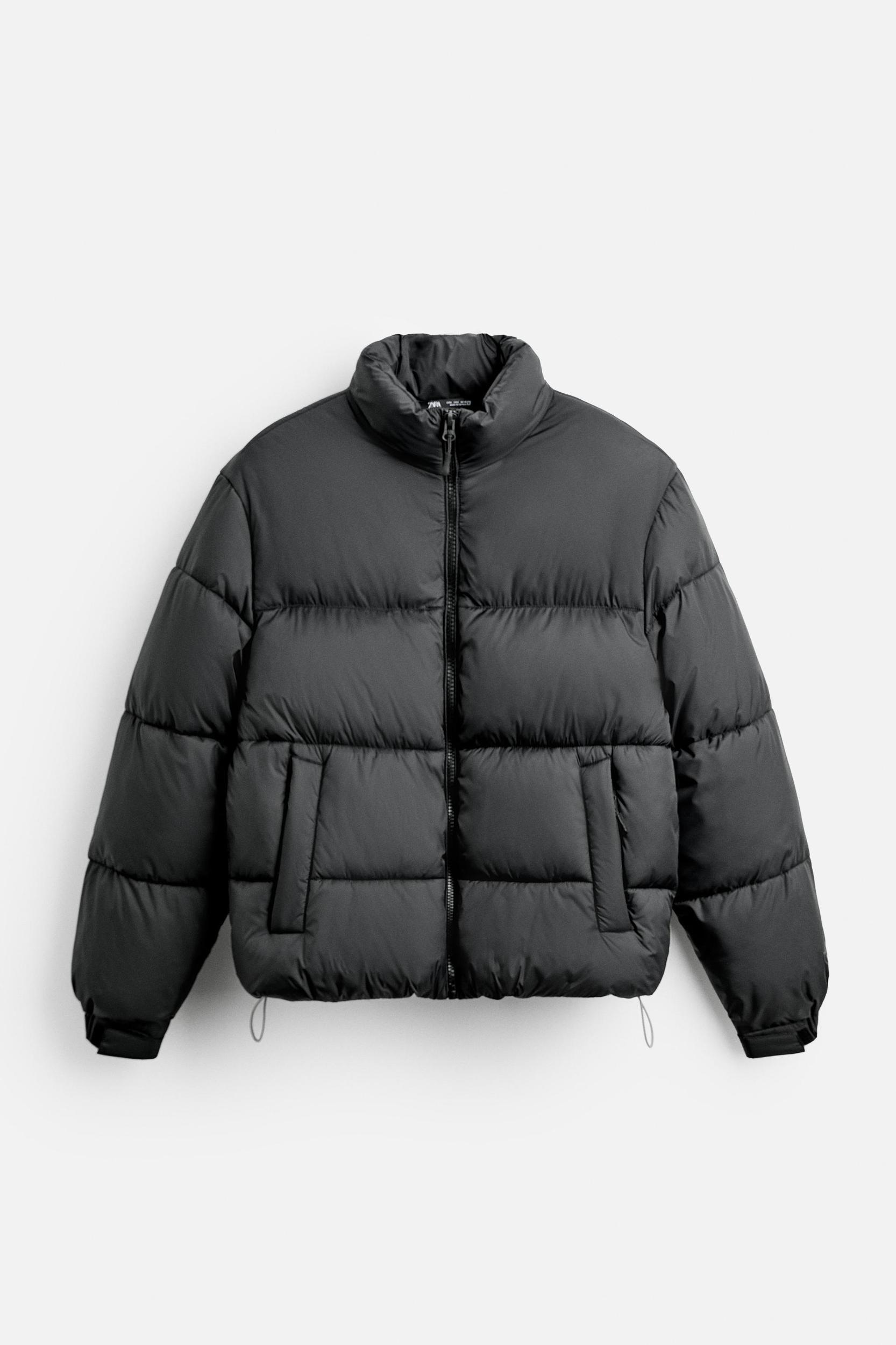 COLOR BLOCK PUFFER JACKET Product Image