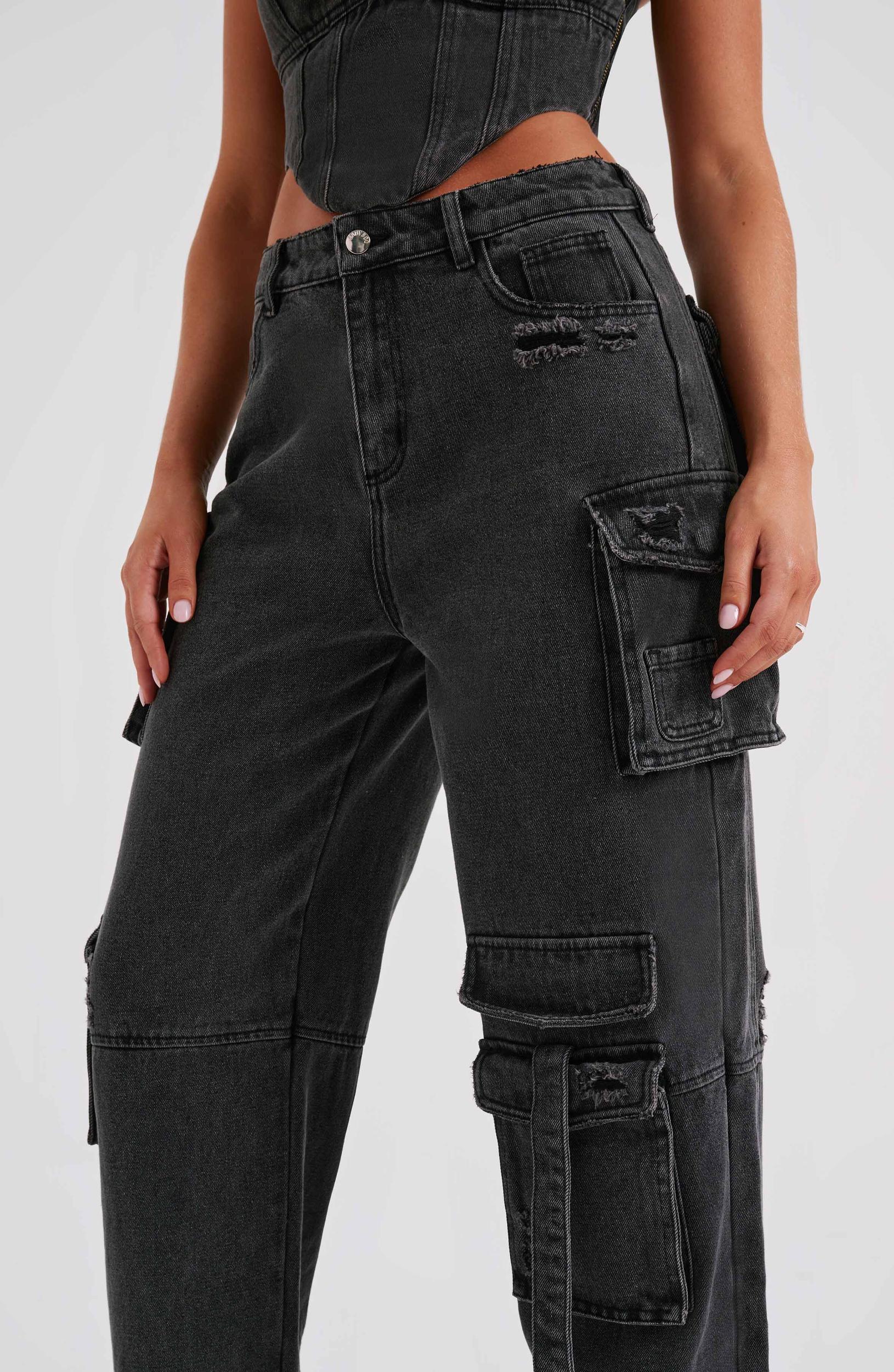 Brooklyn Cargo Pant - Black Product Image
