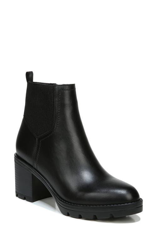 Naturalizer Verney Weatherproof Leather Block Heel Chunky Lug Sole Chelsea Platform Booties Product Image