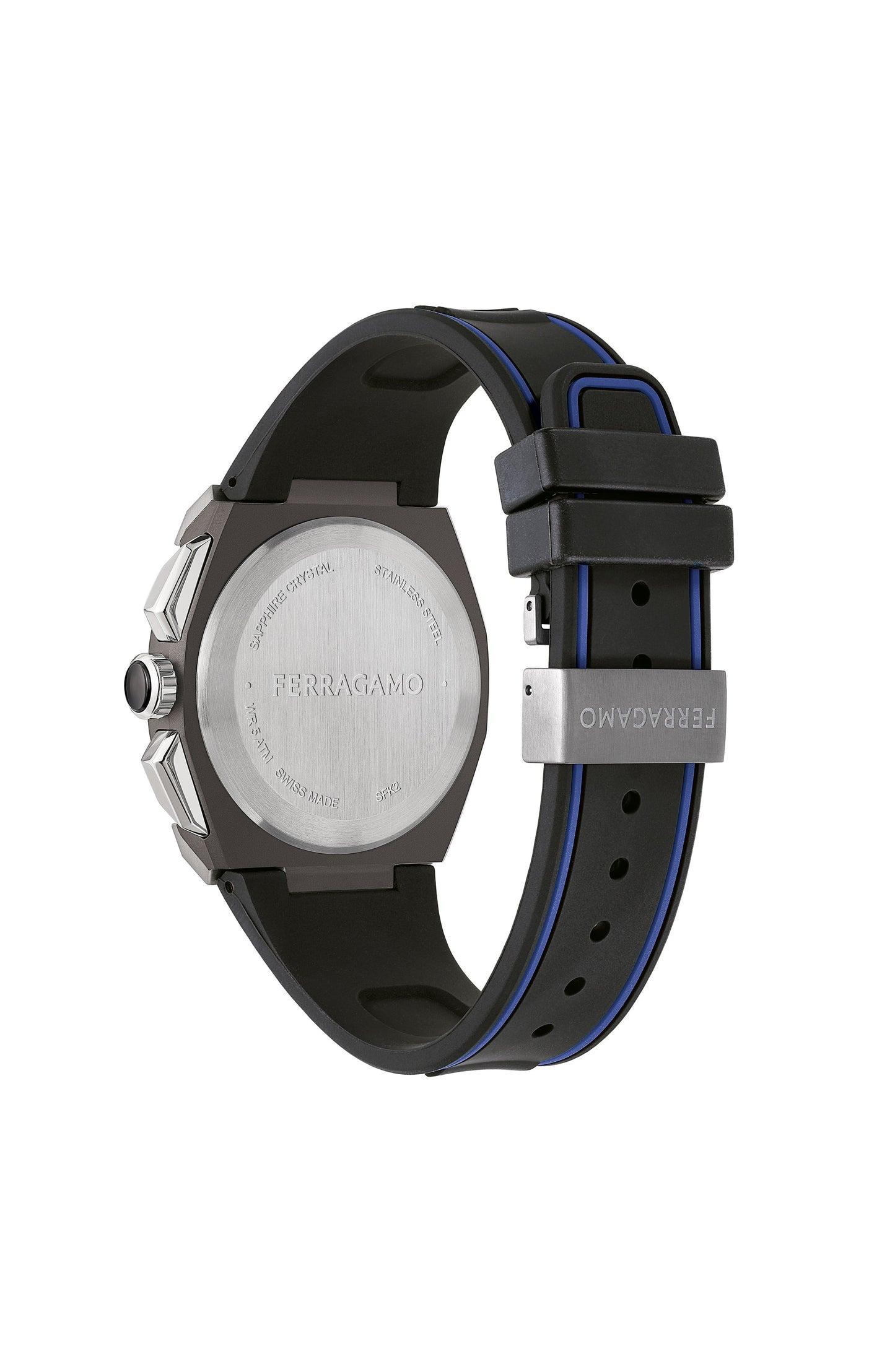 Ferragamo Supreme Chrono Silicone Watch Product Image