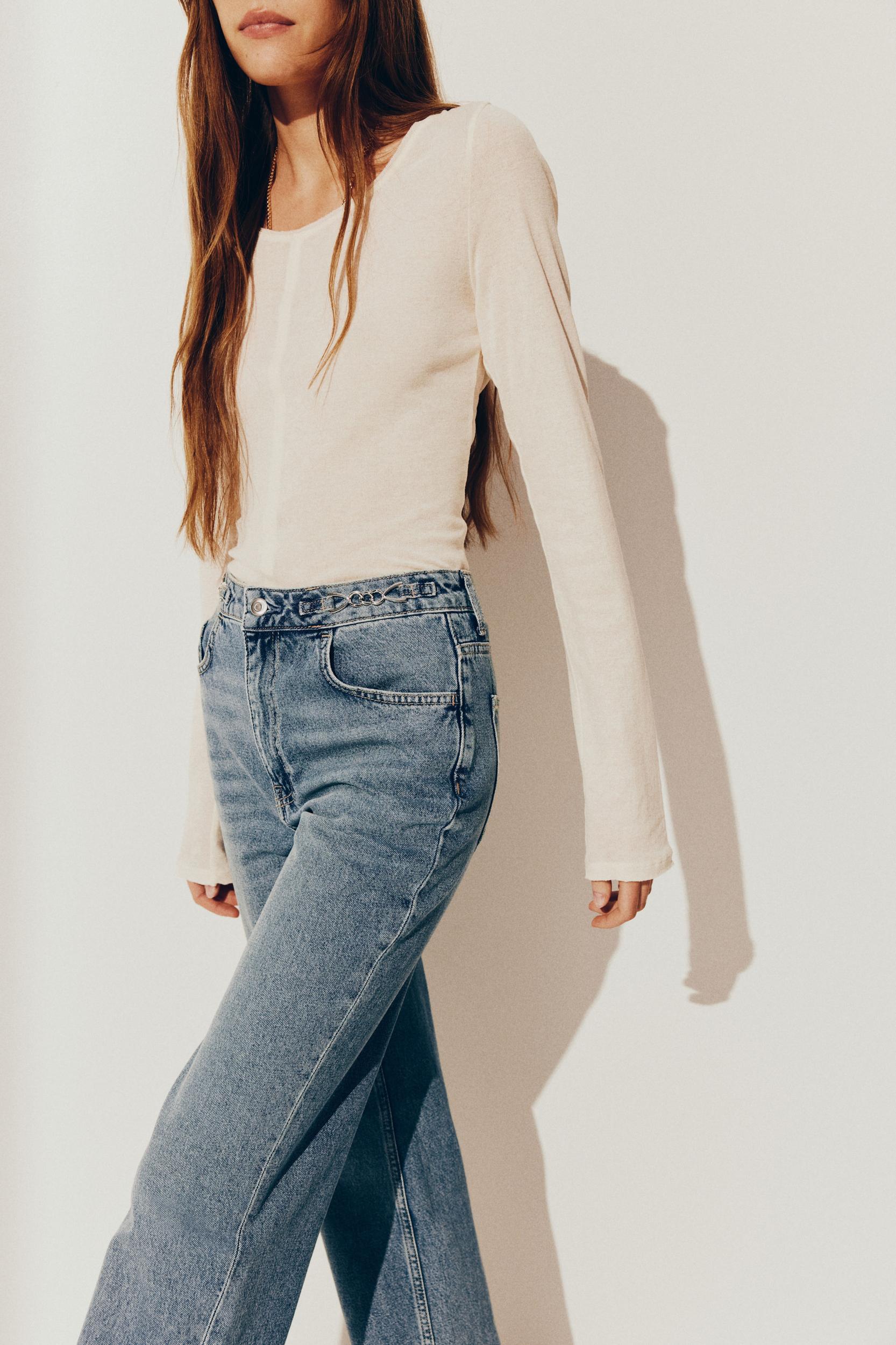 Straight Ultra High Jeans Product Image
