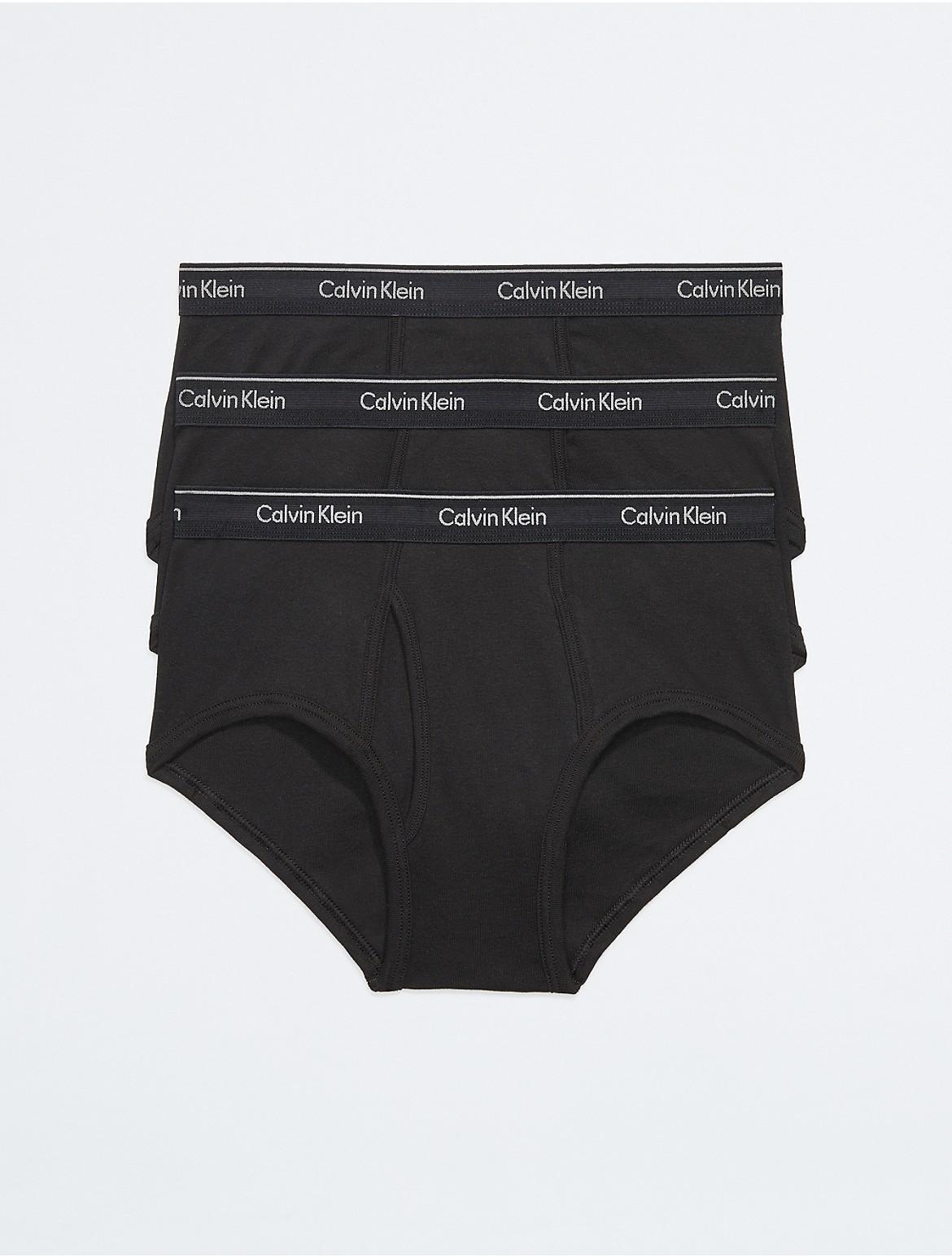 Men's Calvin Klein 3-Pack Cotton Classic Briefs, Size: Small, White Product Image