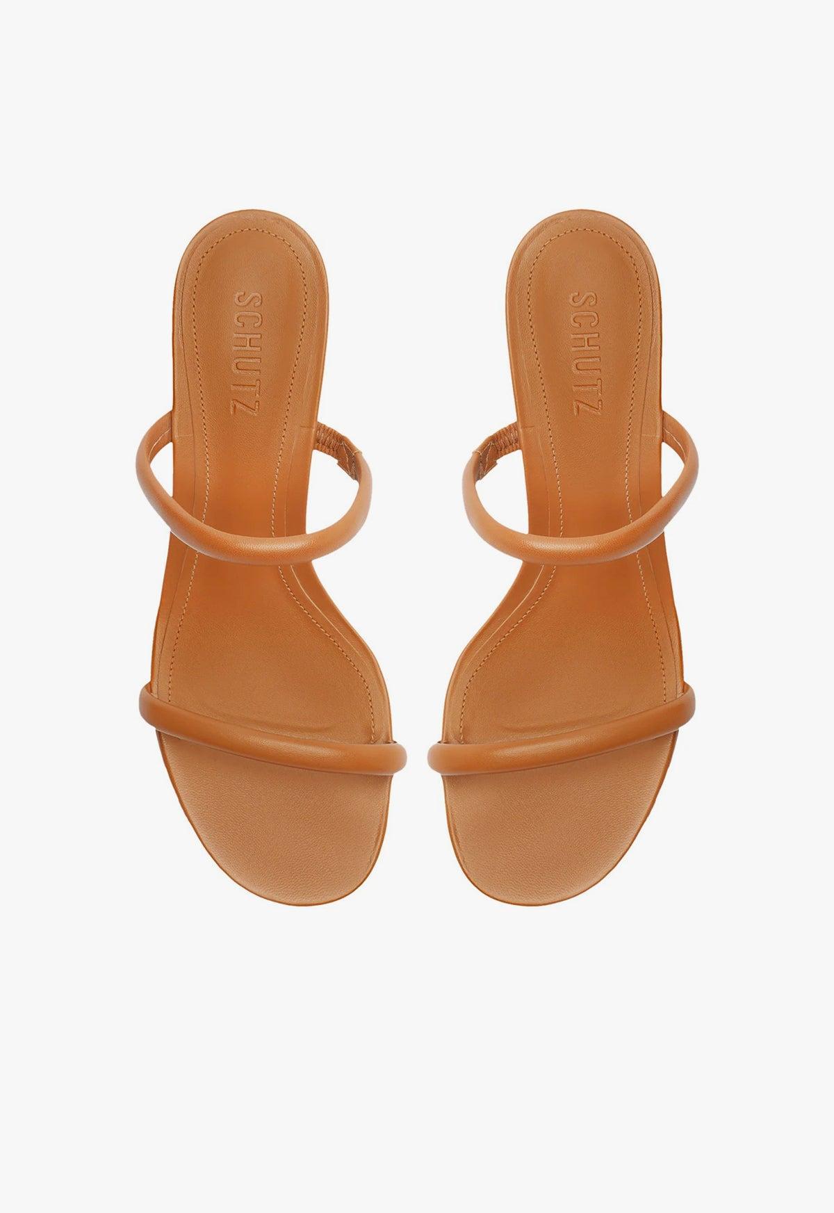 Taliah Mid Nappa Leather Sandal Female Product Image