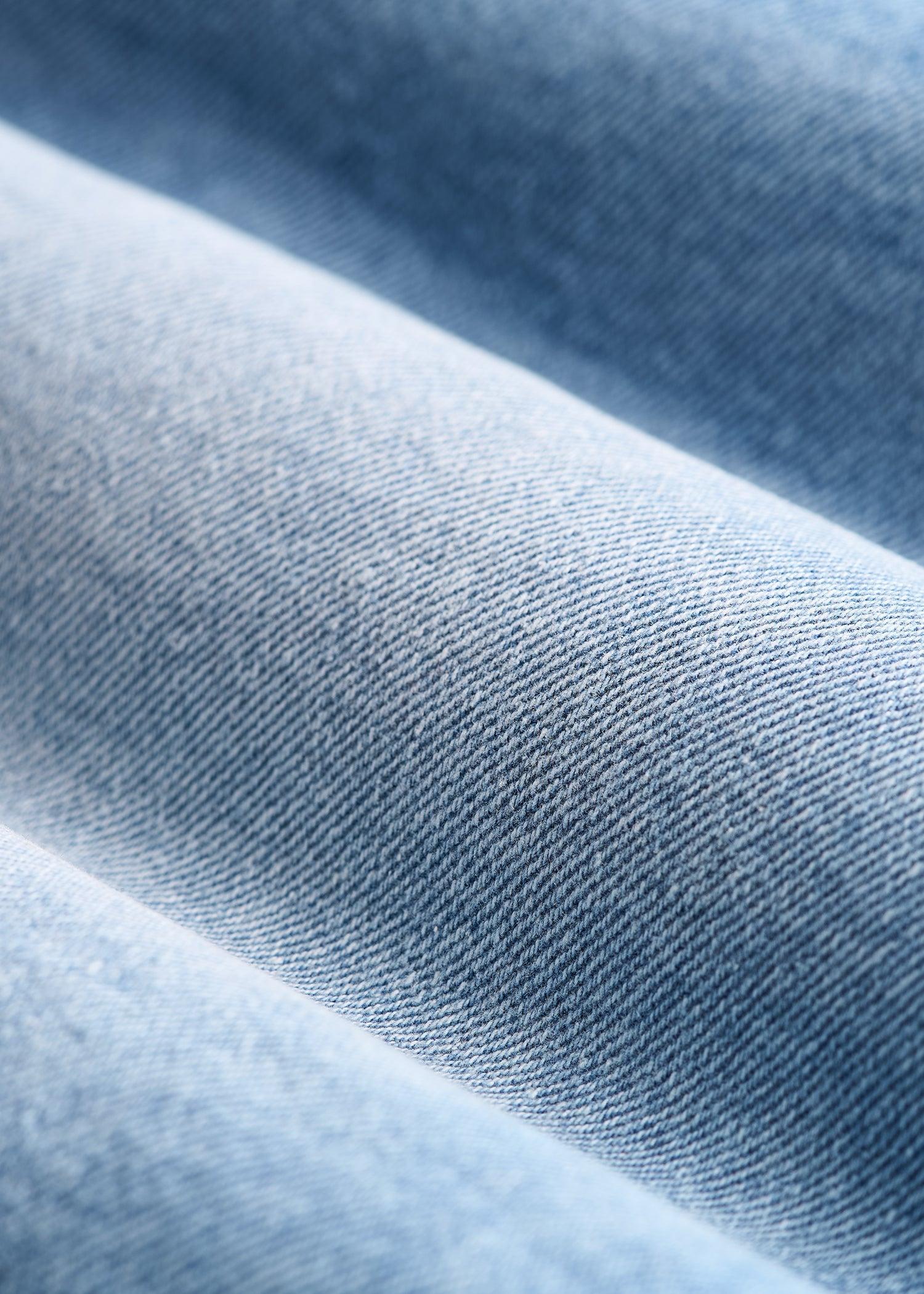 High Rise Denim Shorts for Tall Women in Heritage Faded Product Image