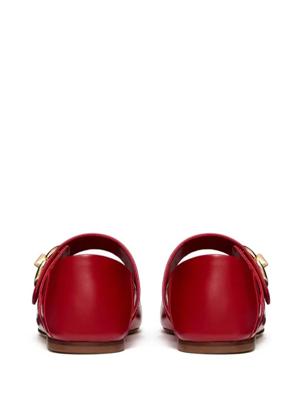 VLogo Locker Mary-Jane ballerina shoes Product Image
