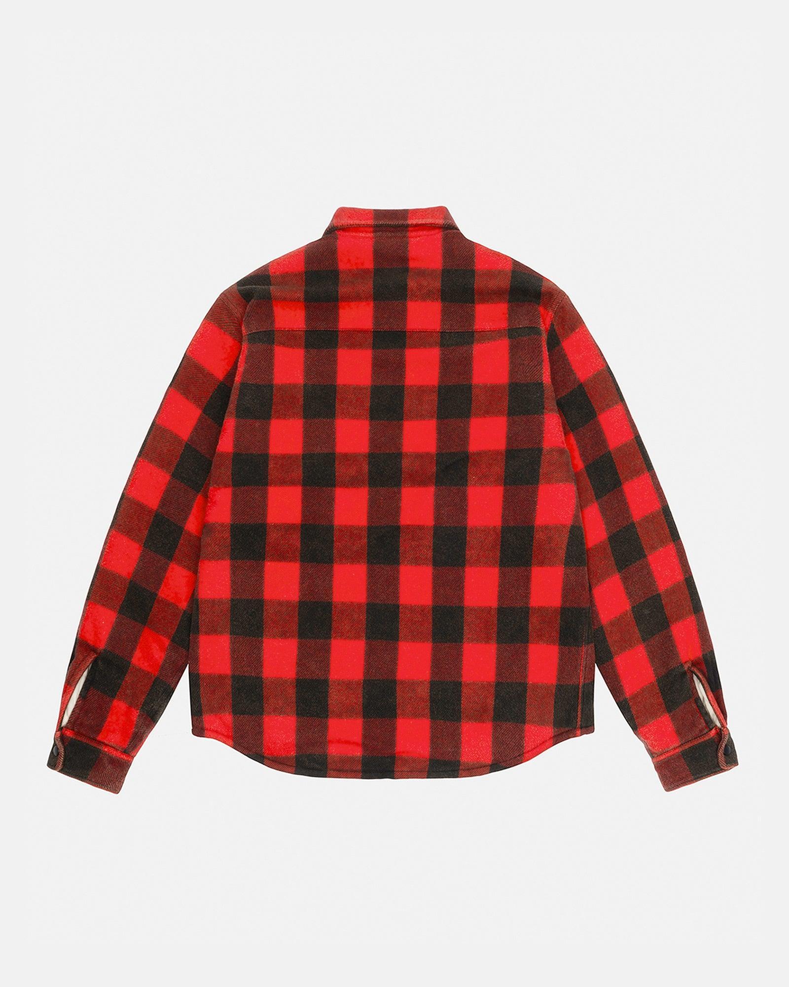 SHERPA LINED BUFFALO PLAID SHIRT Male Product Image