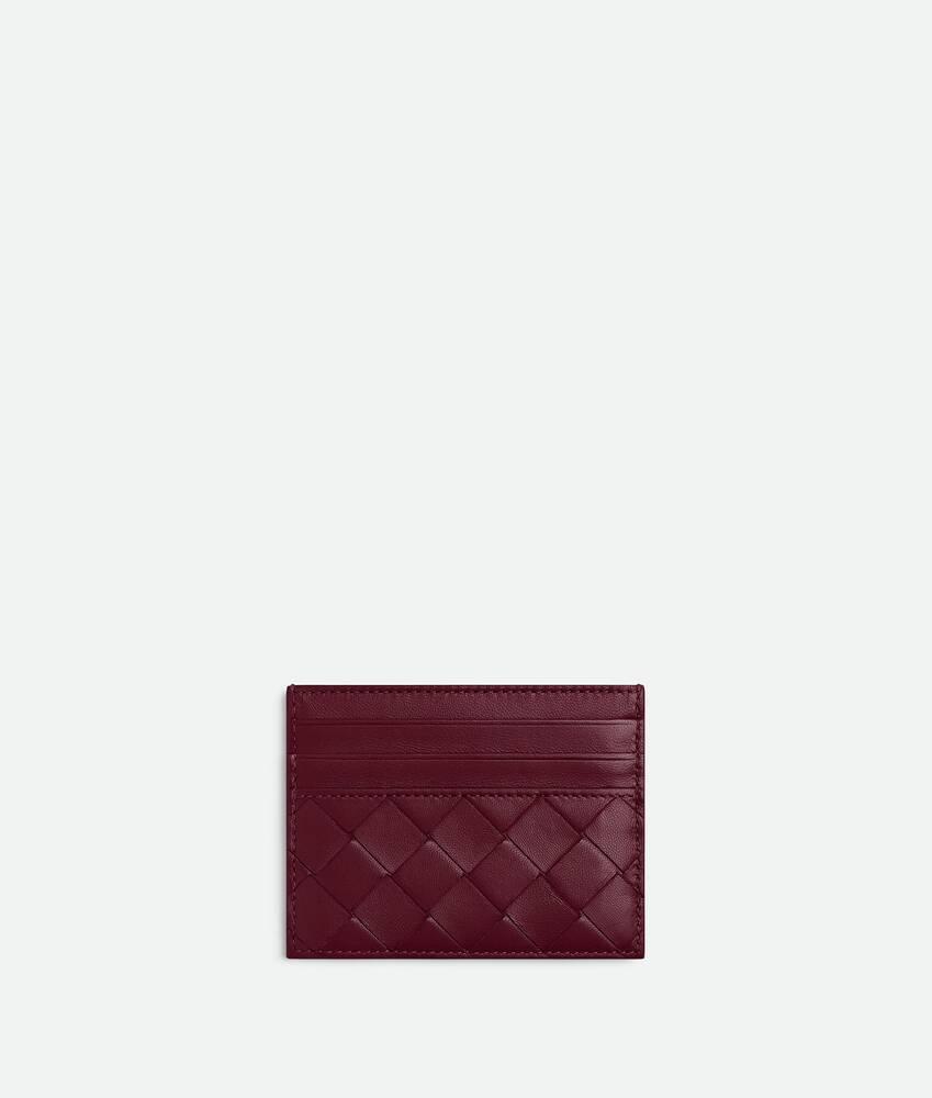 Women's Intrecciato Credit Card Case in Space Product Image