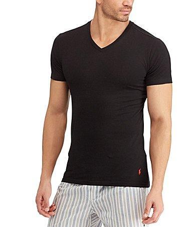 Polo Ralph Lauren Classic Fit V-Neck Undershirt, Pack of 3 Product Image