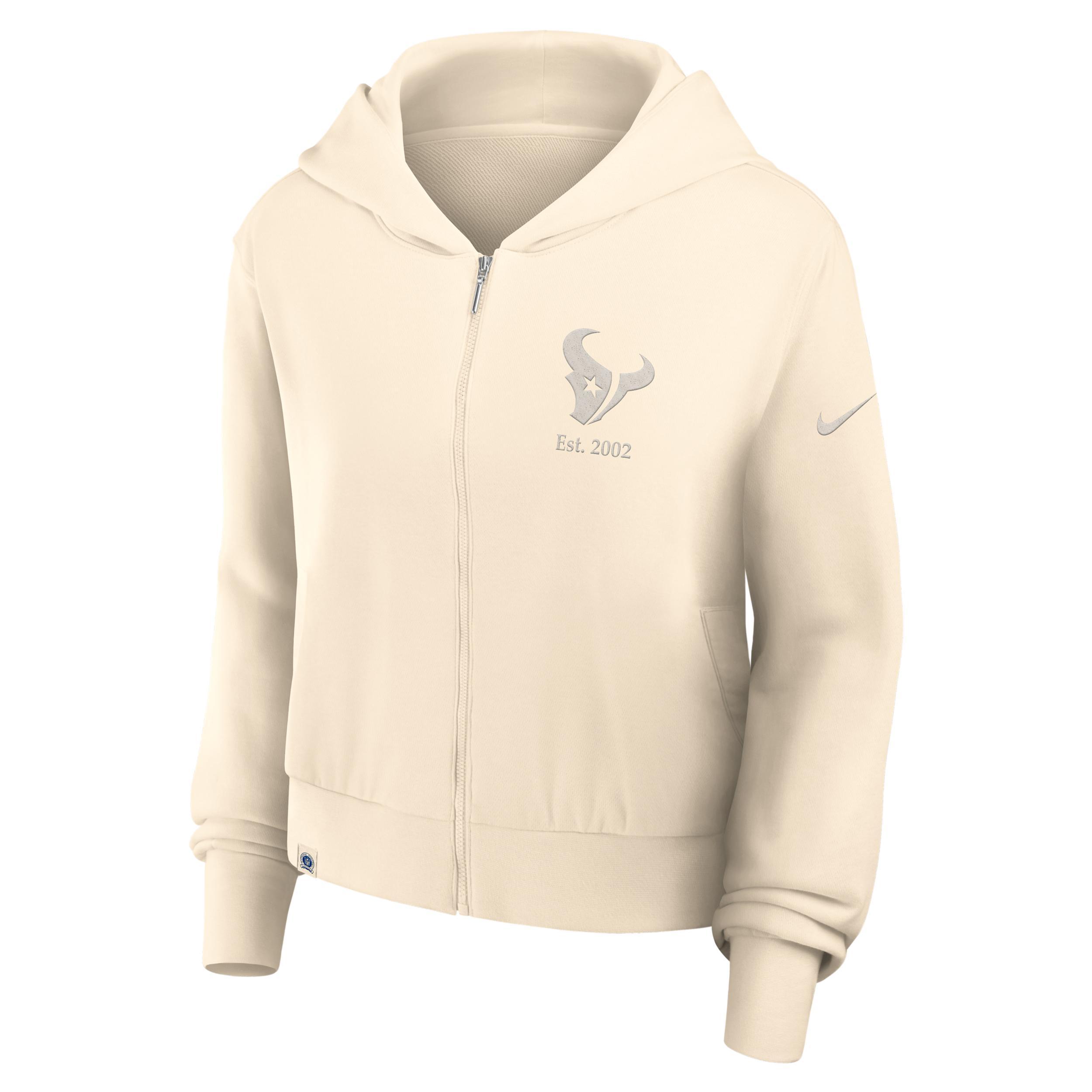 Green Bay Packers Established Womenâs Nike Women's NFL Full-Zip Hoodie Product Image