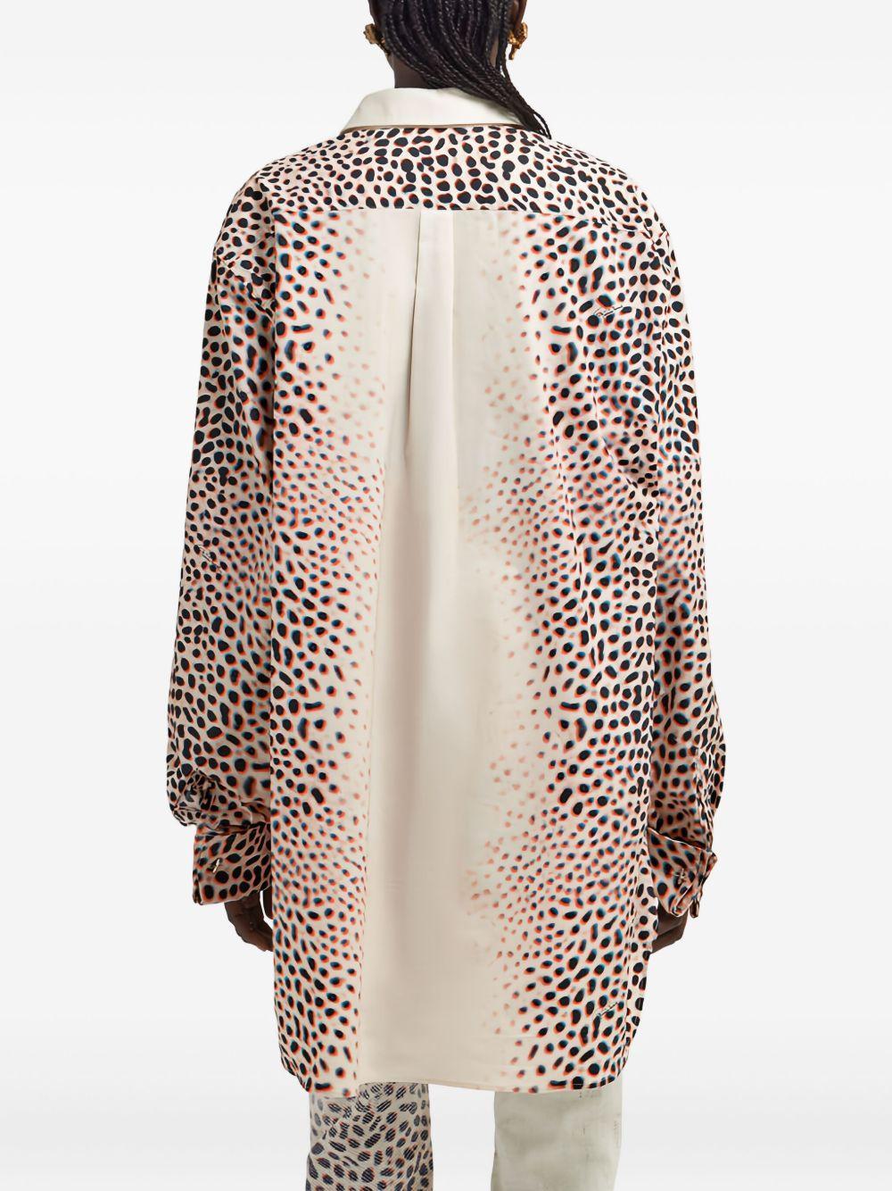 print mini shirt dress Product Image