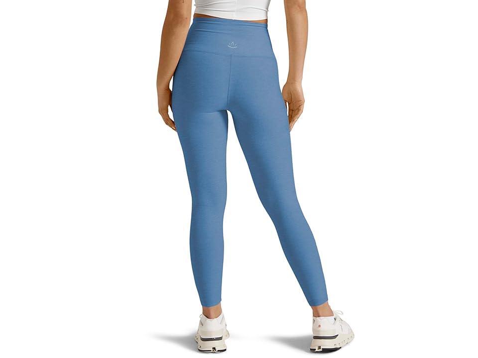Beyond Yoga Spacedye Caught In The Midi High-Waisted Legging (Sky Heather) Women's Casual Pants Product Image