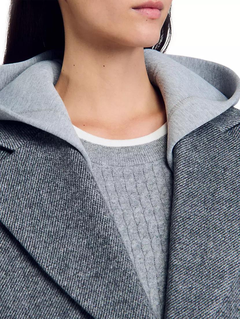 Coat with Removable Hood Product Image