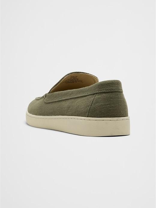 Linen-Blend Loafer Product Image