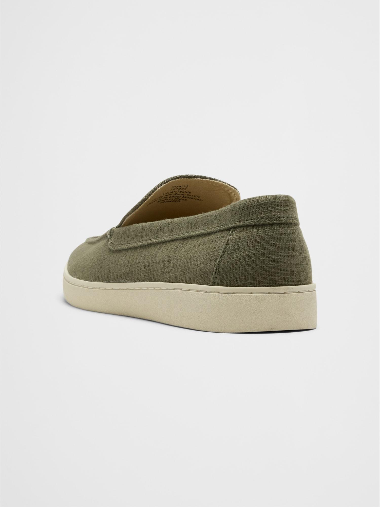 Linen-Blend Loafer Product Image