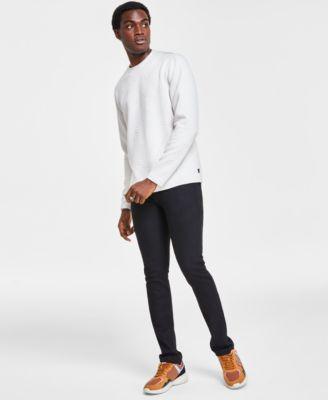 Guess Slim Fit Tapered White Jeans Product Image