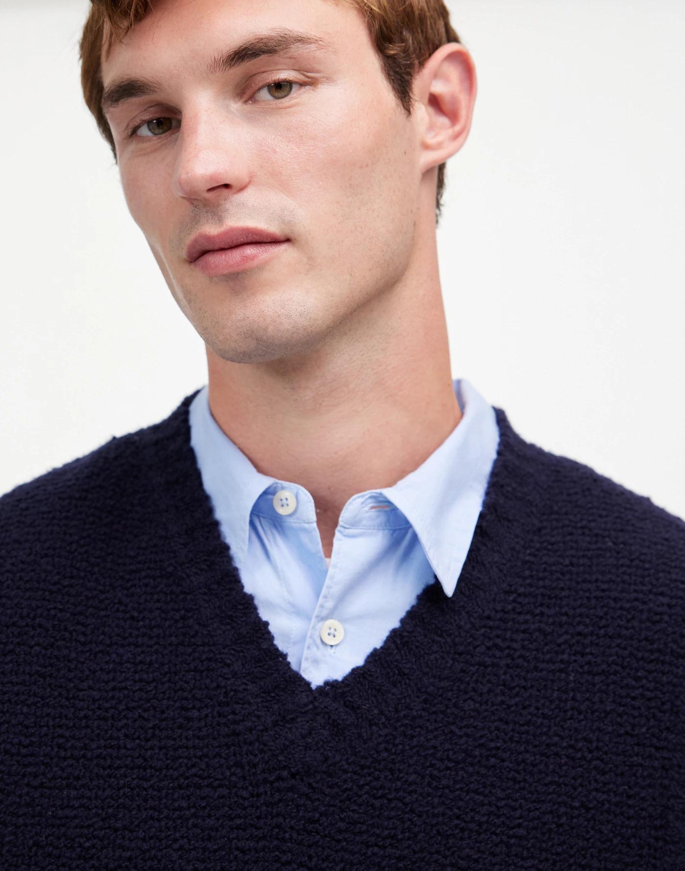 Bouclé Sweater Vest Product Image