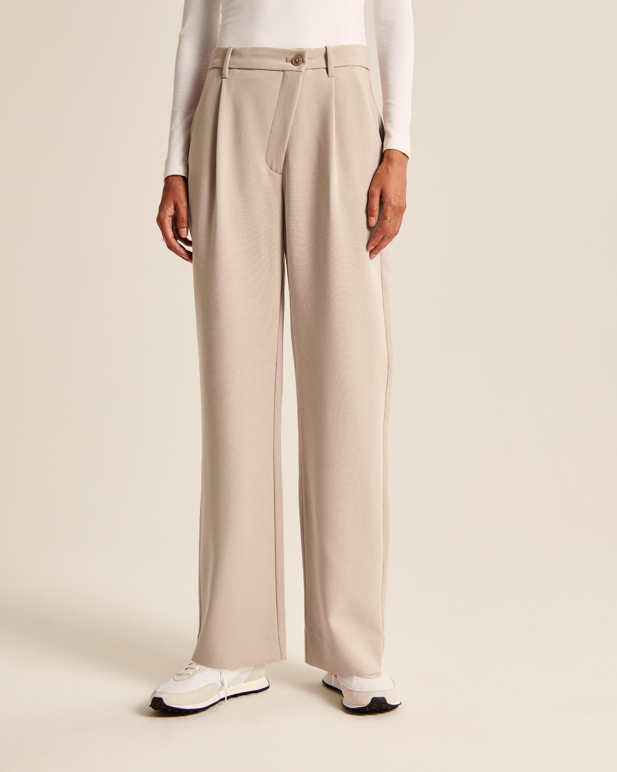 Tailored Relaxed Straight Pant Product Image