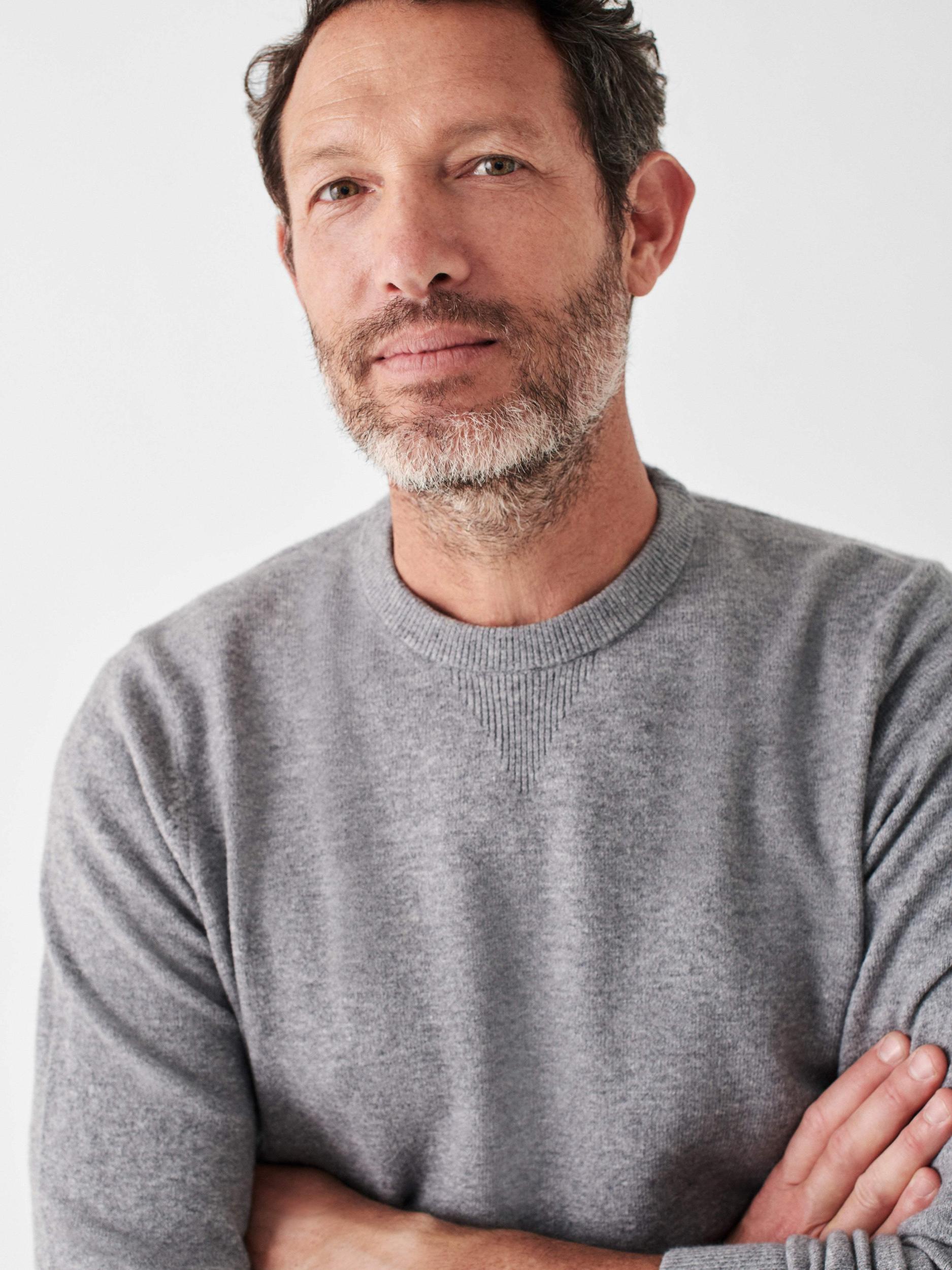 Mountain Crew Sweater - Light Grey Heather Male Product Image