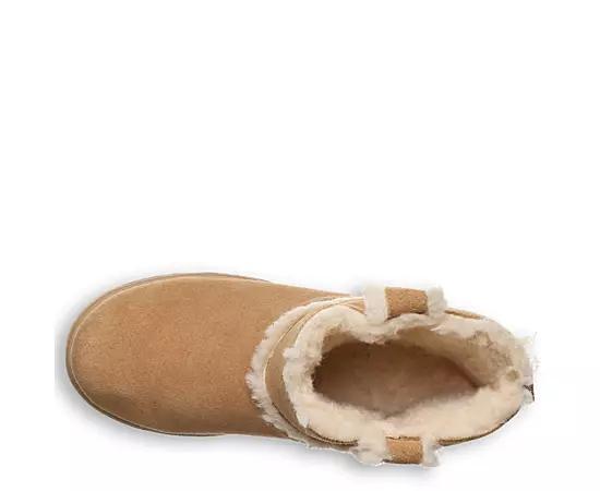 Bearpaw Willow Womens Suede Boots Iced Brown Product Image