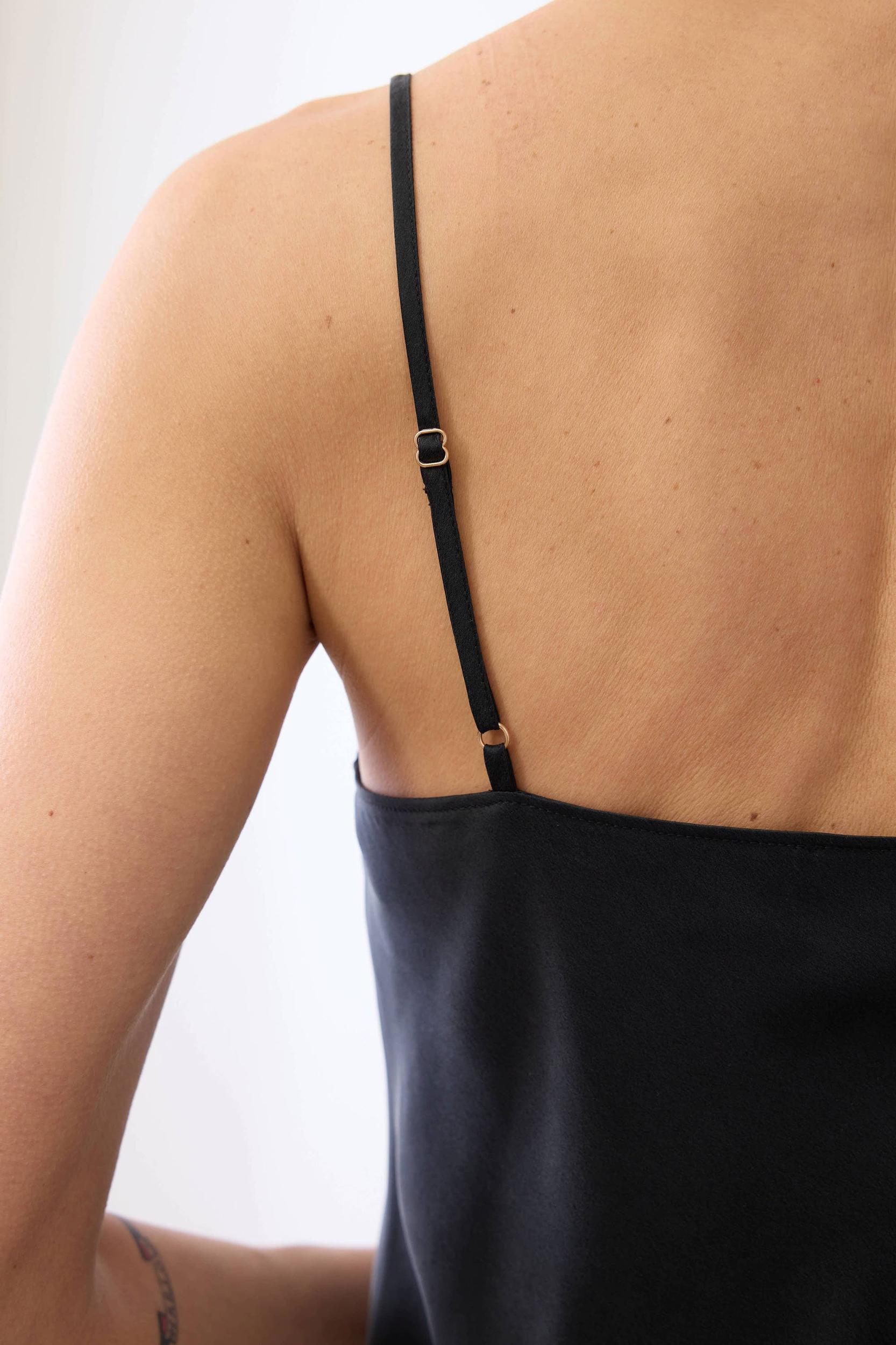 Washable Silk Cowl Neck Cami Product Image