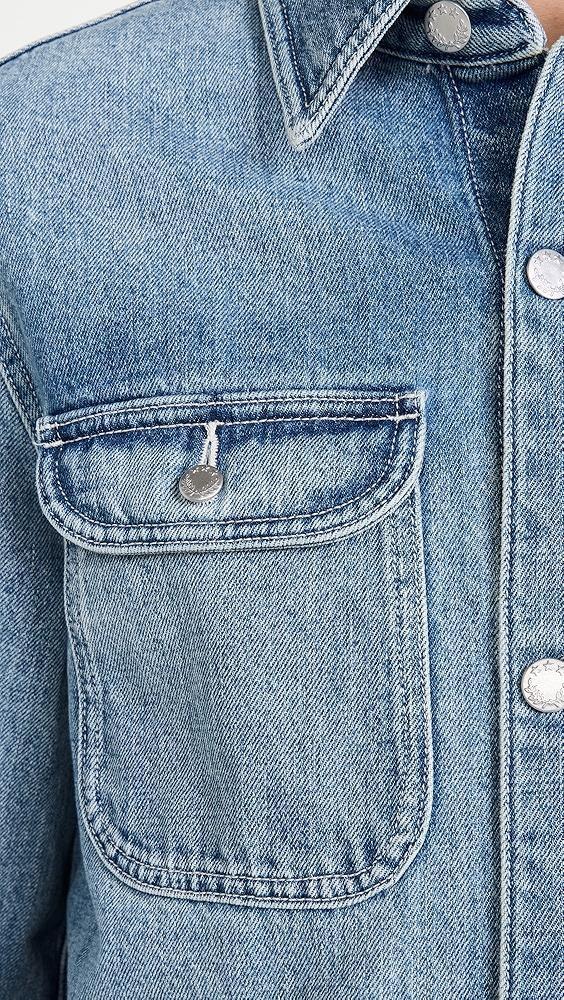 Alex Mill Work Jacket in Vintage Wash Denim | Shopbop Product Image