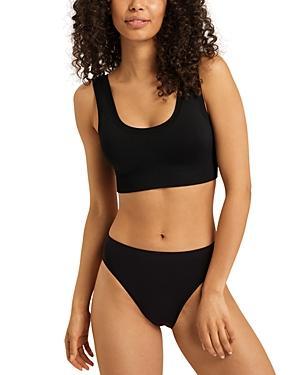 Womens Touch Feeling Padded Crop Top Product Image