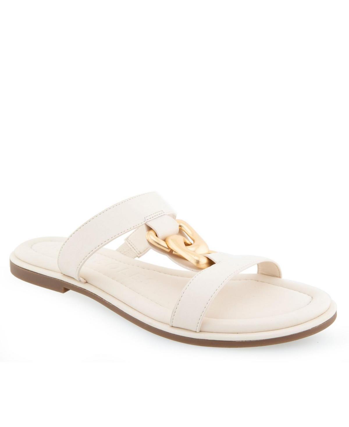Aerosoles Geraldine Women's Slide Sandals, Size: 7.5, Brown Combo Product Image