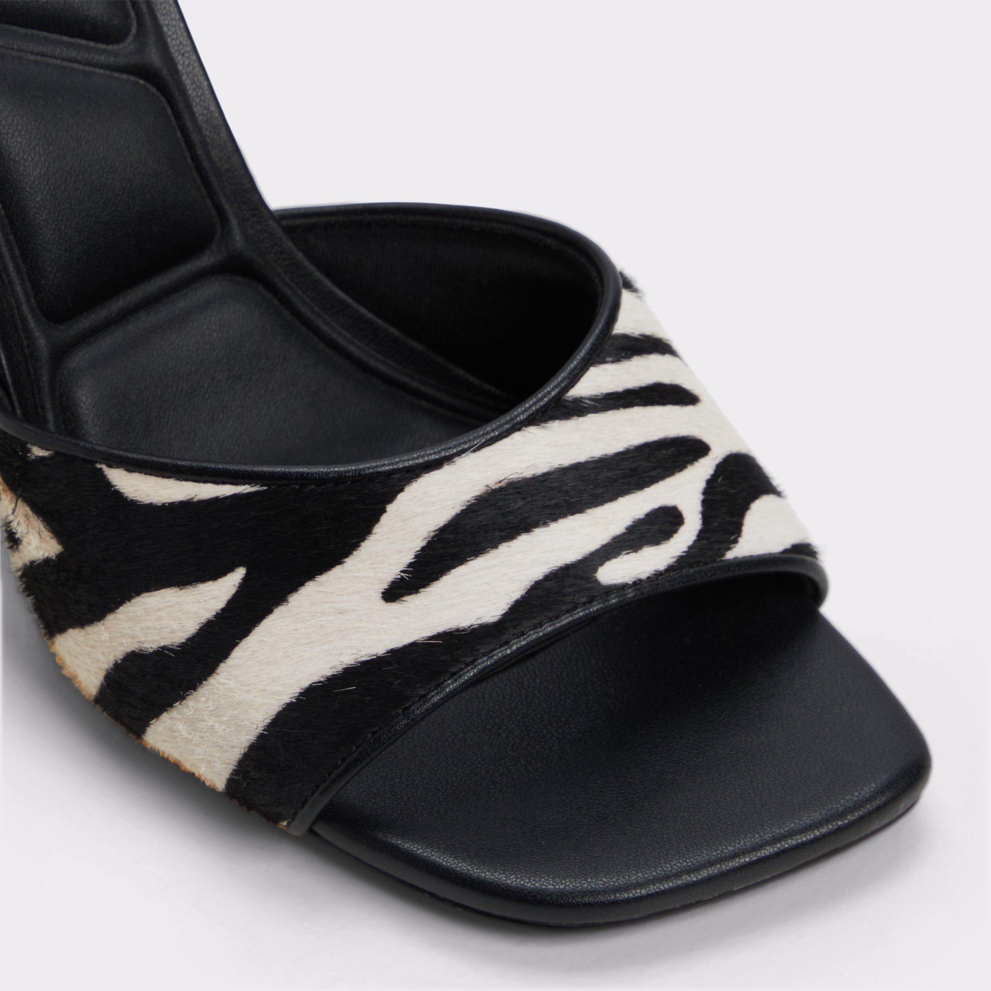 ALDO Evadalia - Women's Animal Print Collection - White, Size 8.5 Product Image