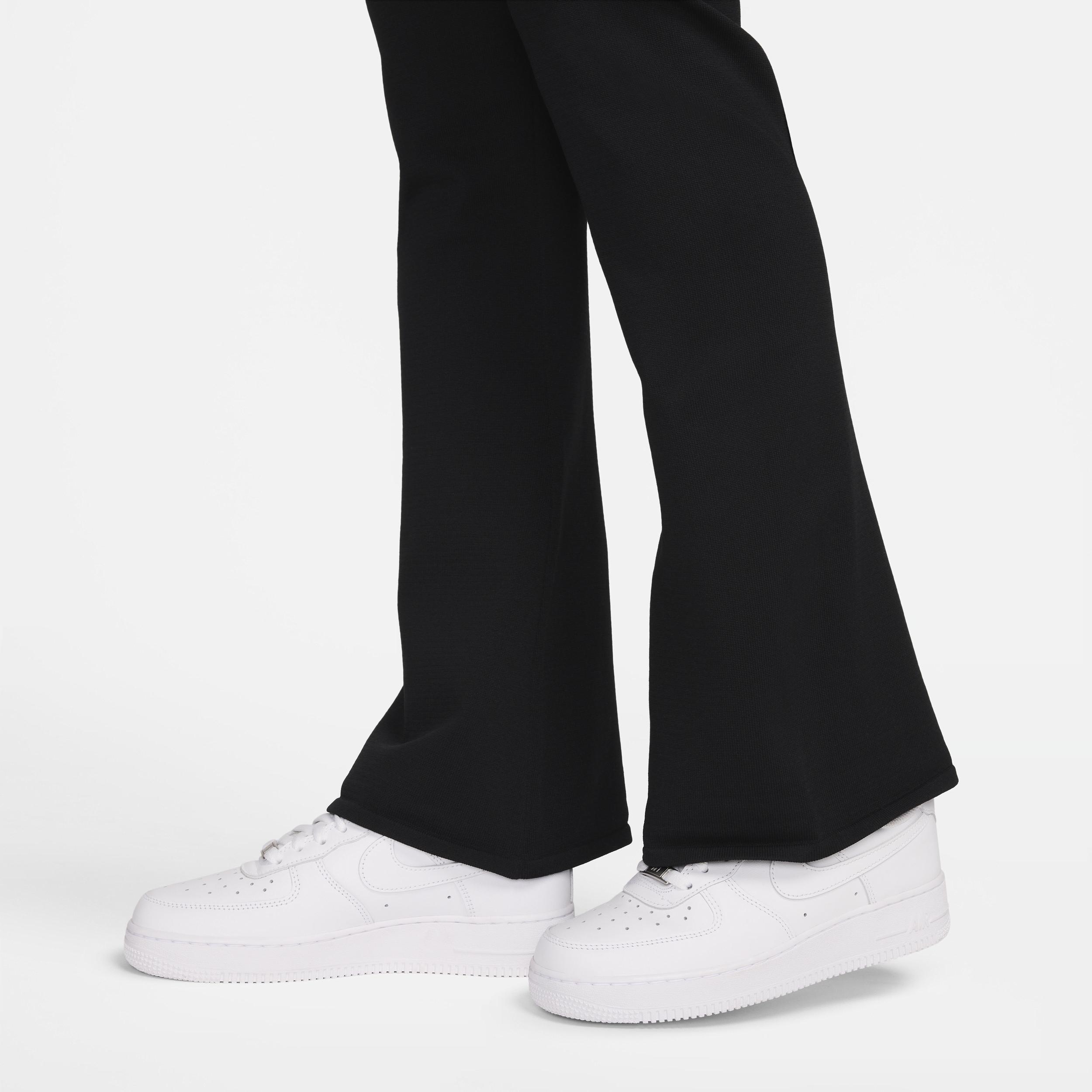 Nike Sportswear Chill Knit Women's Tight High-Waisted Sweater Flared Pants Product Image