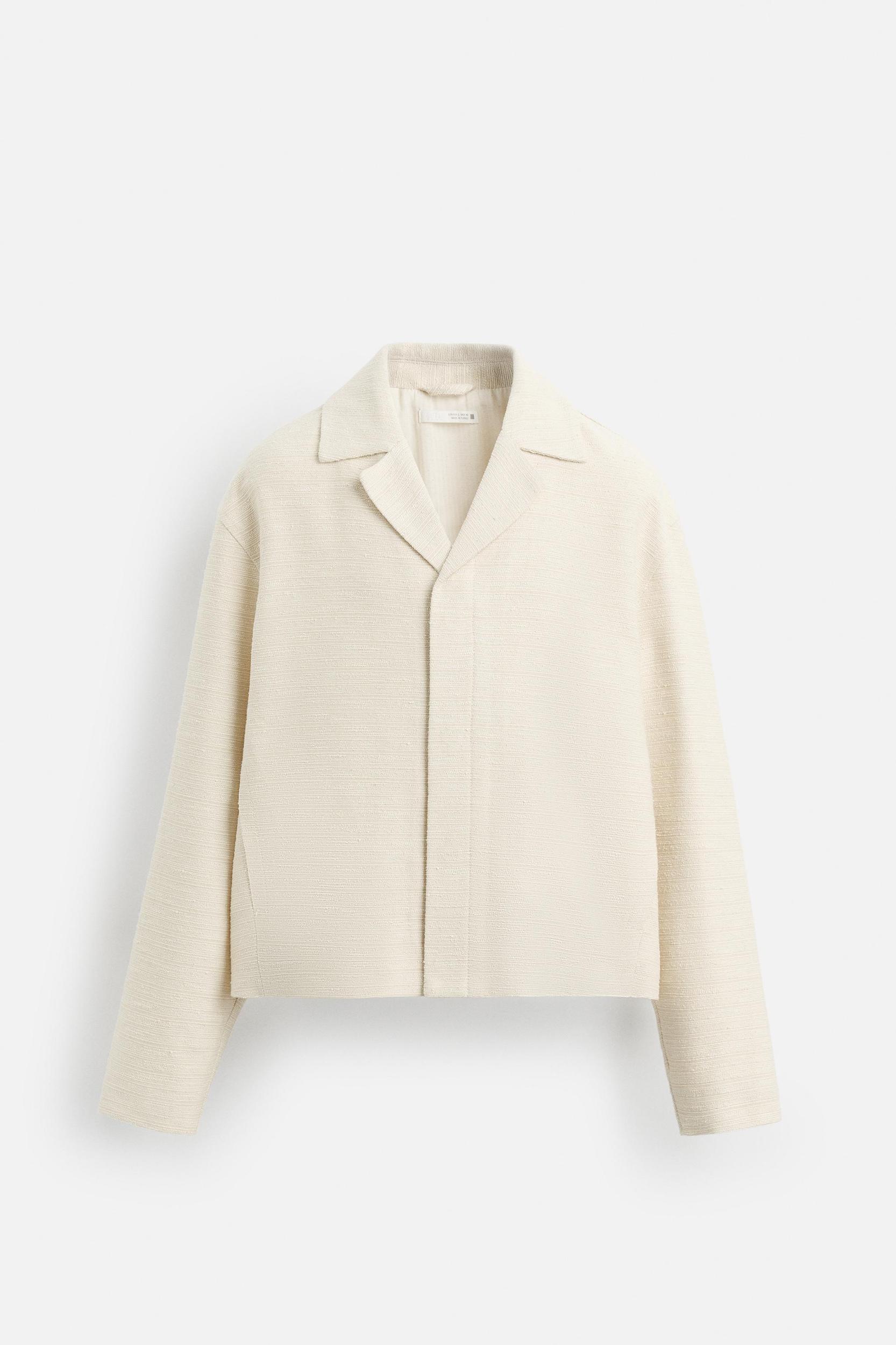 TEXTURED OVERSHIRT Product Image