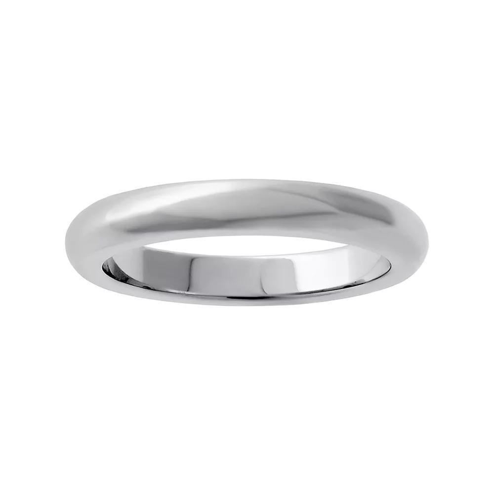 LYNX Stainless Steel Ring, Women's, Size: 6, Silver Product Image