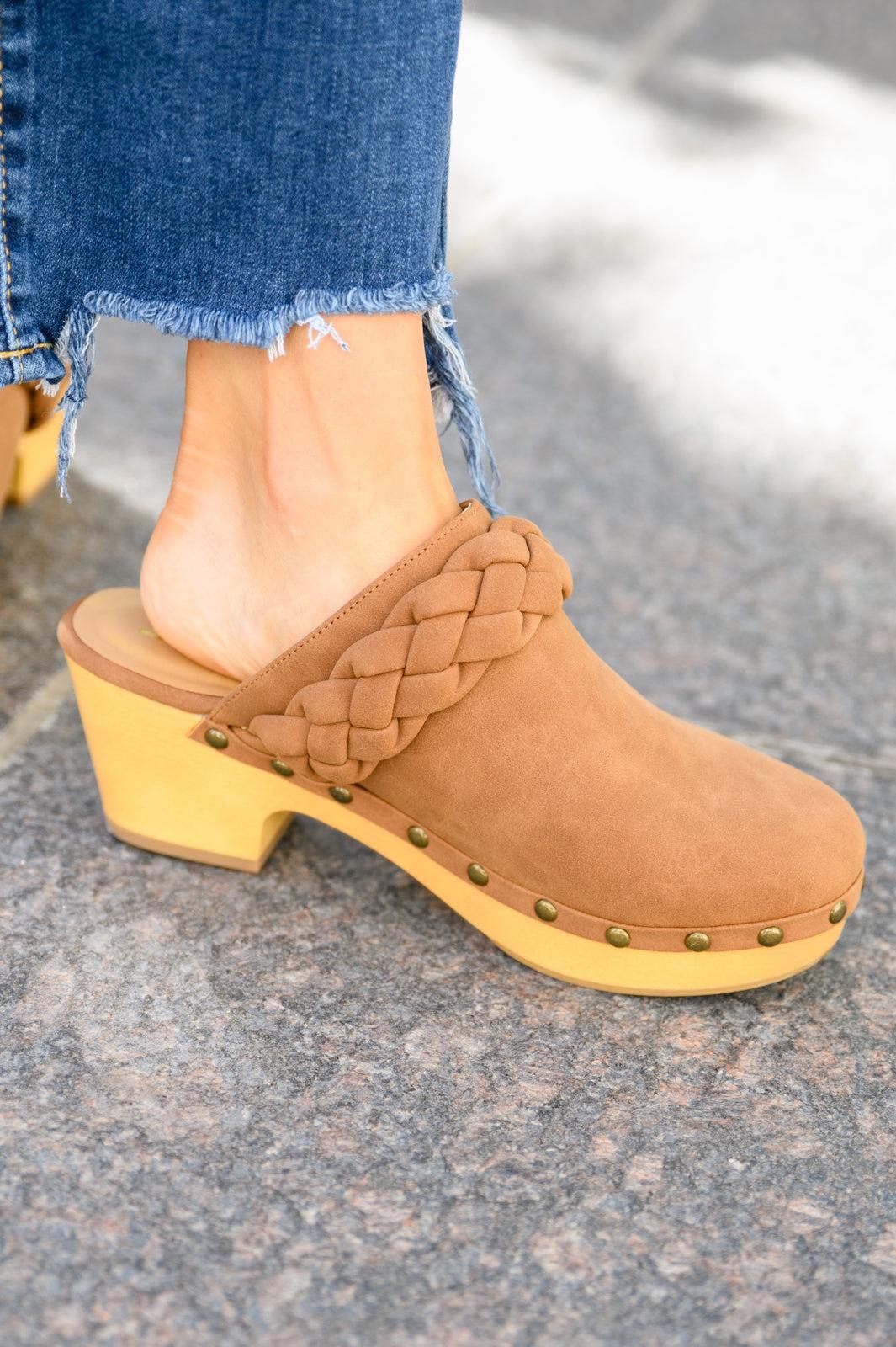 Taylor Braided Clogs In Brown (Online Exclusive) Product Image