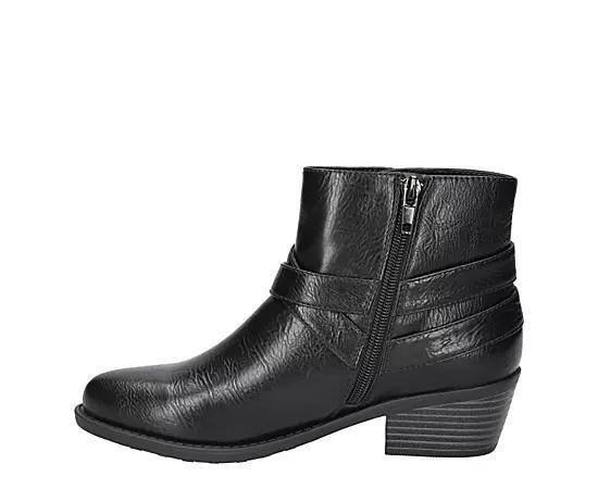 Easy Street Skyler Women's Western Ankle Boots, Size: 6, Black Product Image