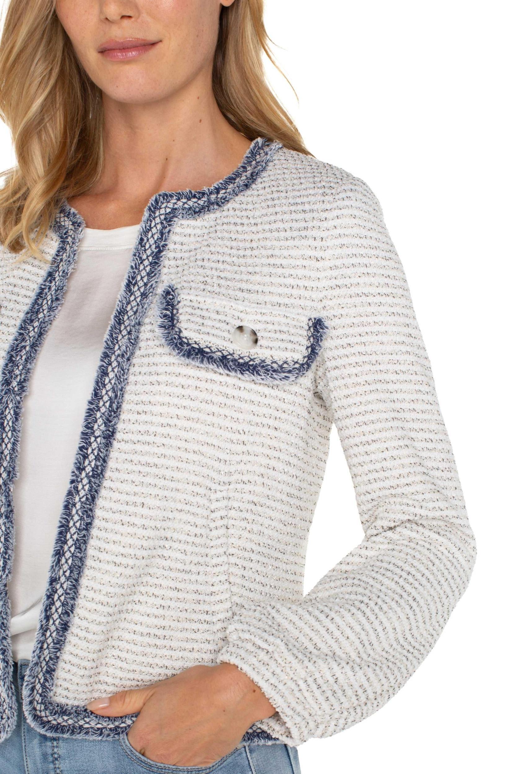 Collarless Jacket Product Image
