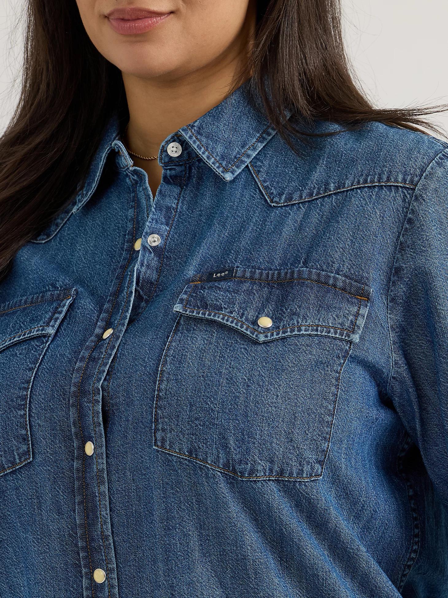 Women's Legendary Western Shirt (Plus) | Women's Tops & Tees | Lee® Product Image