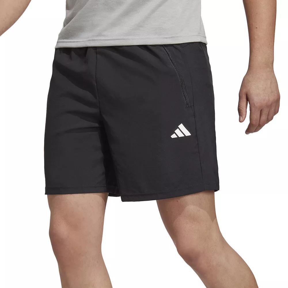 Men's adidas Train Essentials Woven Training Shorts, Size: XXL, Black Product Image