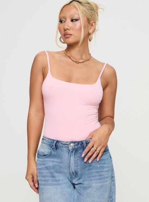 Sweet Life Bodysuit Pink Product Image