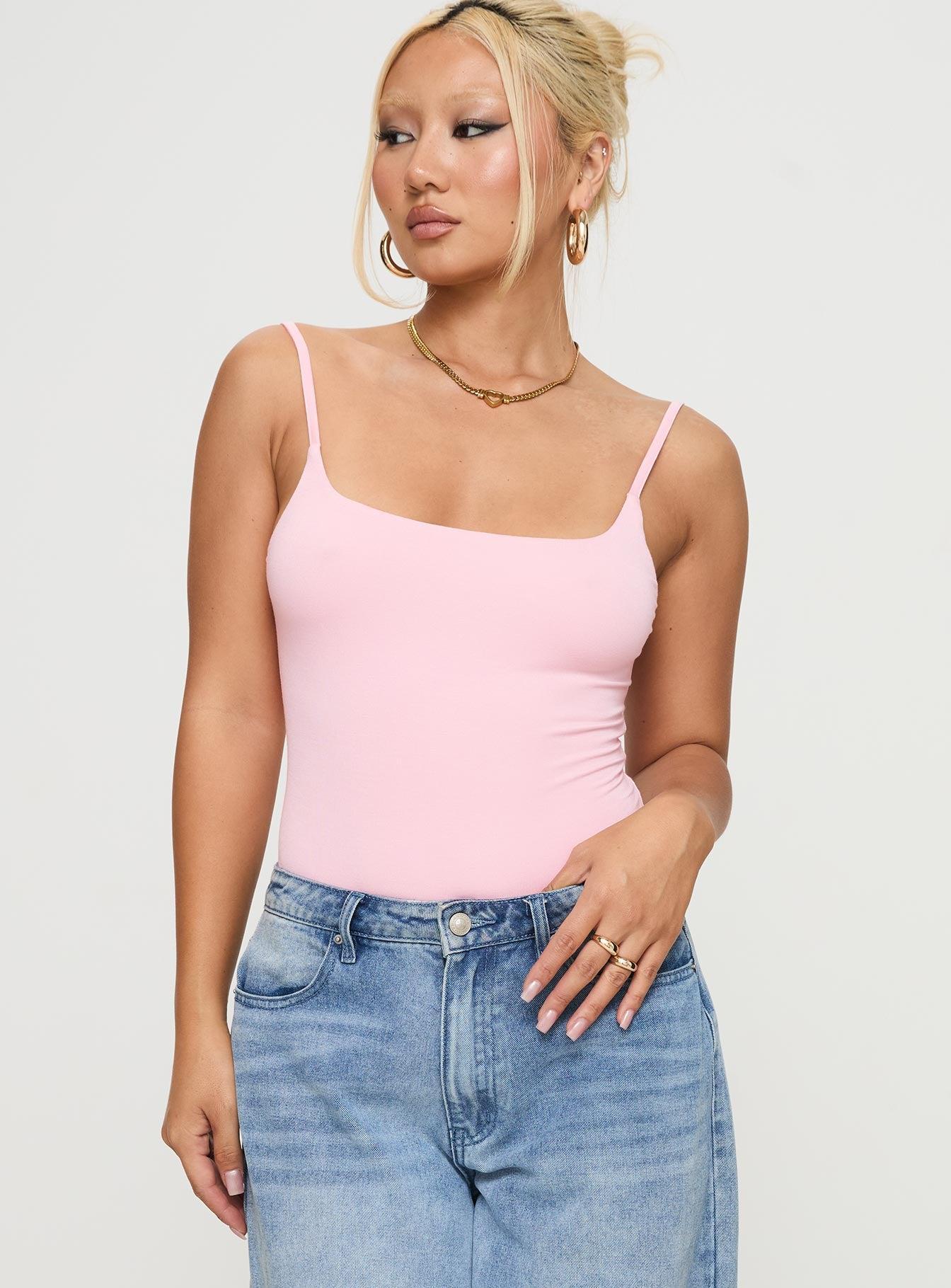 Sweet Life Bodysuit Pink Product Image