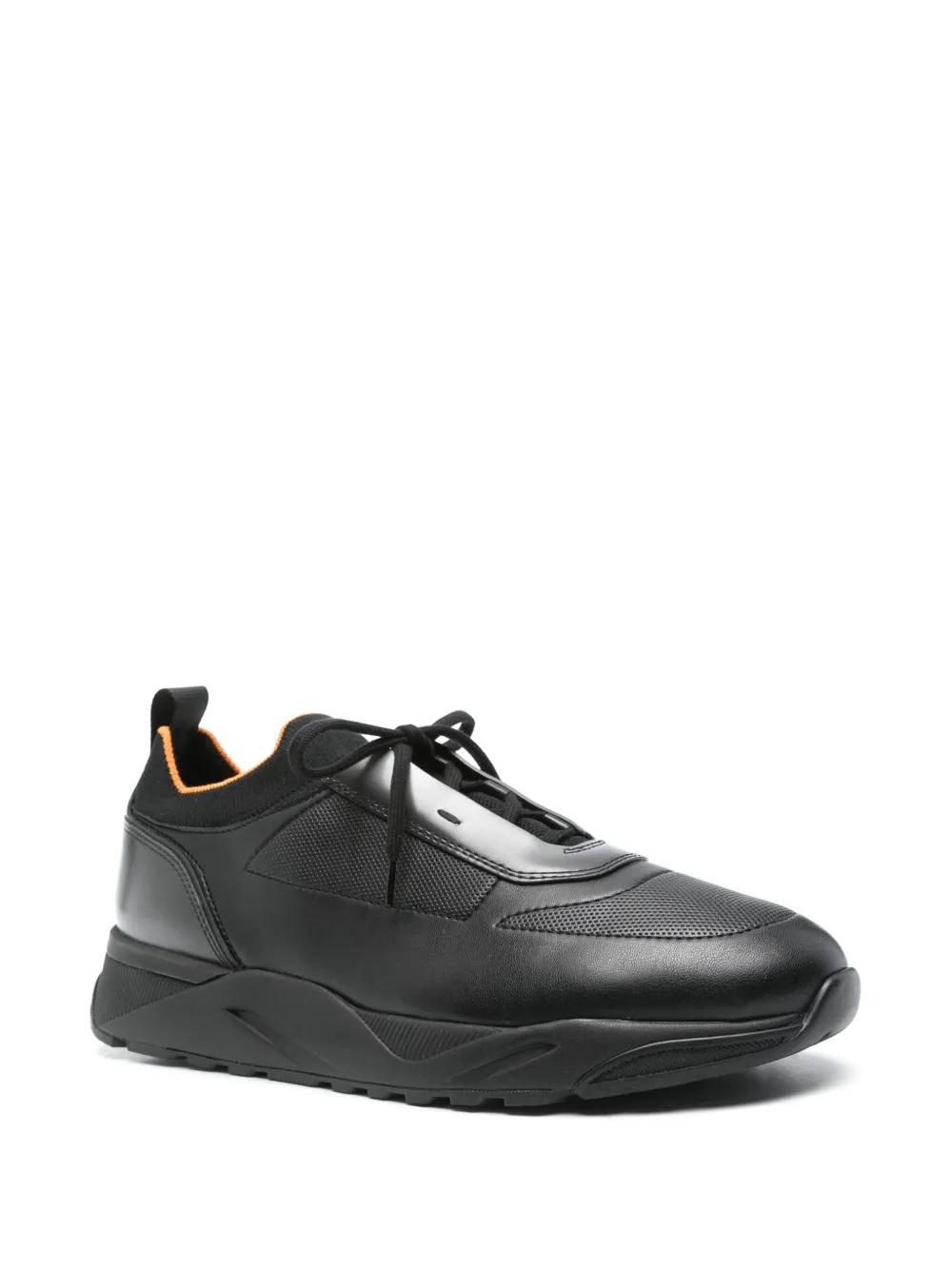 leather sneakers Product Image