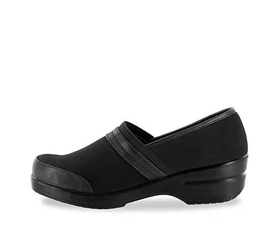 Easy Street Origin Women's Comfort Clogs, Size: 9.5 Wide, Black Product Image