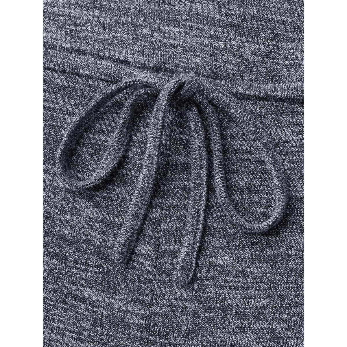 Plus Size DarkBlue Supersoft Essentials Waist-Defining Jumpsuit Women Casual Sleeveless Non Everyday-Casual Loose Jumpsuits BloomChic 12/L Product Image