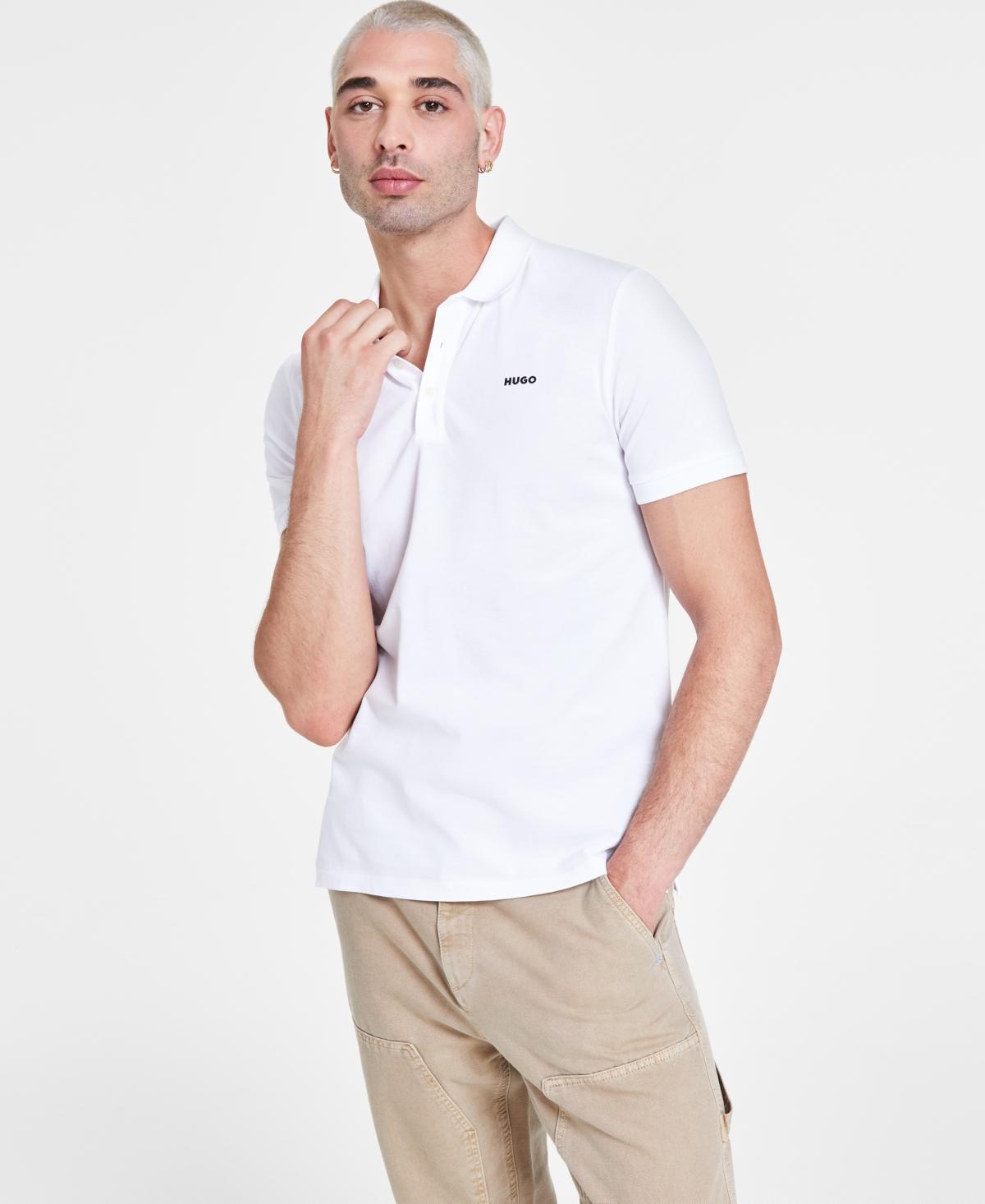 Mens Cotton-Piqu Polo Shirt with Logo Print Product Image