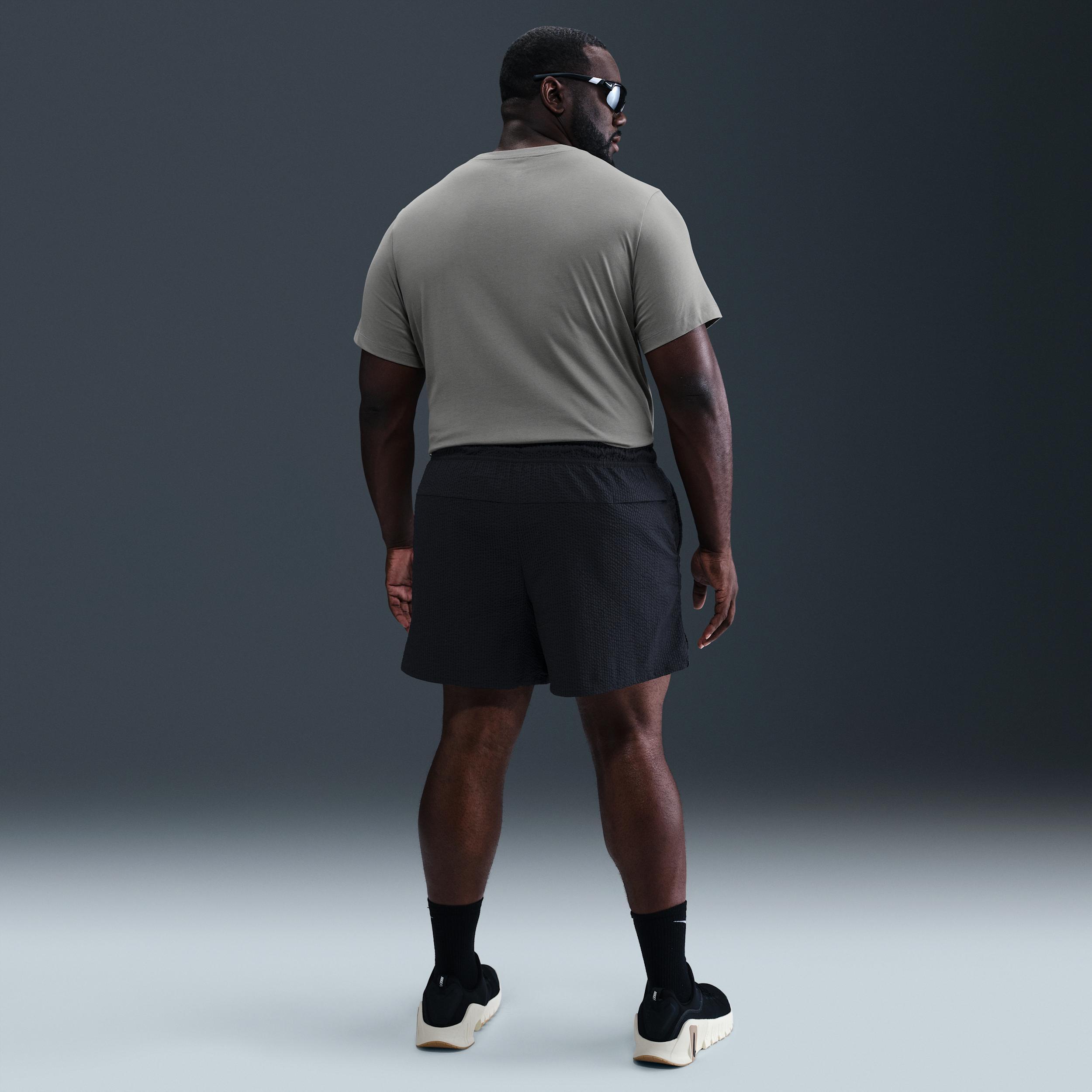 Nike Men's Unlimited Dri-FIT 5" Unlined Seersucker Versatile Shorts Product Image